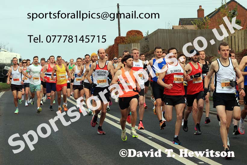 The Brampton to Carlisle 10 mile Road Race.   Photo: David T. Hewitson/Sports for All Pics